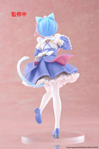 Re:Zero Starting Life in Another World Coreful PVC Figur Rem Cat Maid Ver. Renewal 18 cm Taito Prize