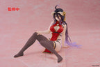 Overlord PVC Figur Desktop Cute Figure Albedo Chinese Dress Ver. Renewal 13 cm Taito Prize