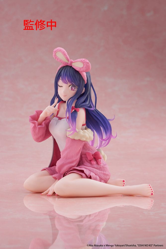 Oshi no Ko PVC Figur Desktop Cute Figure Ai (Rabbit Room Wear ver.) 13 cm Taito Prize