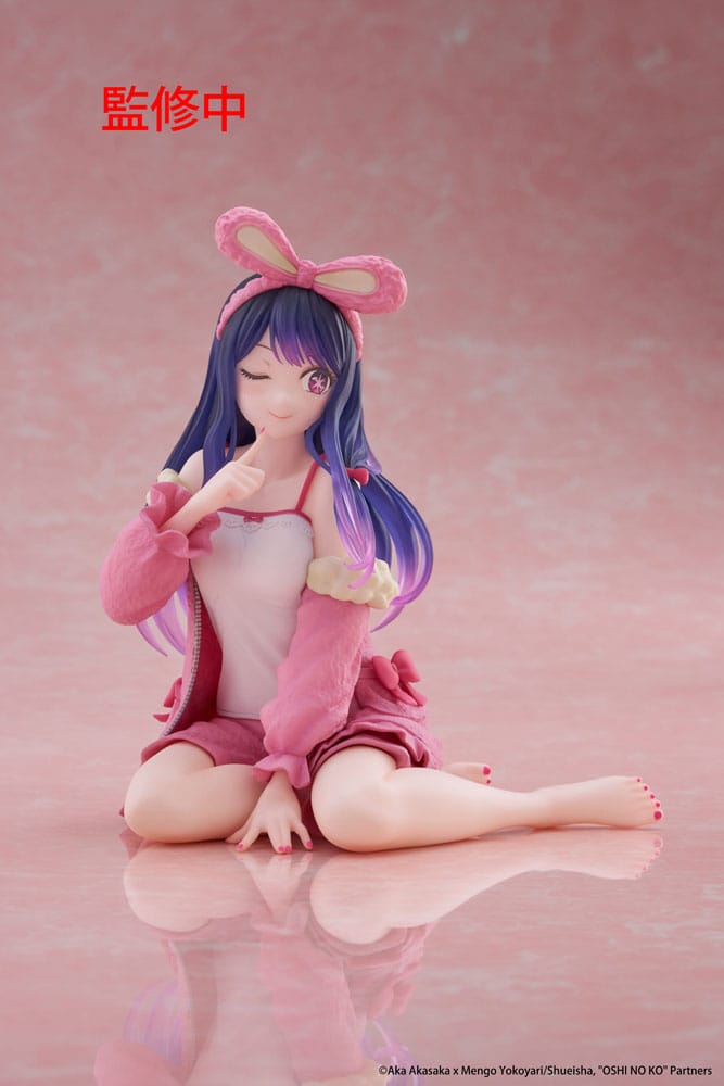 Oshi no Ko PVC Figur Desktop Cute Figure Ai (Rabbit Room Wear ver.) 13 cm Taito Prize