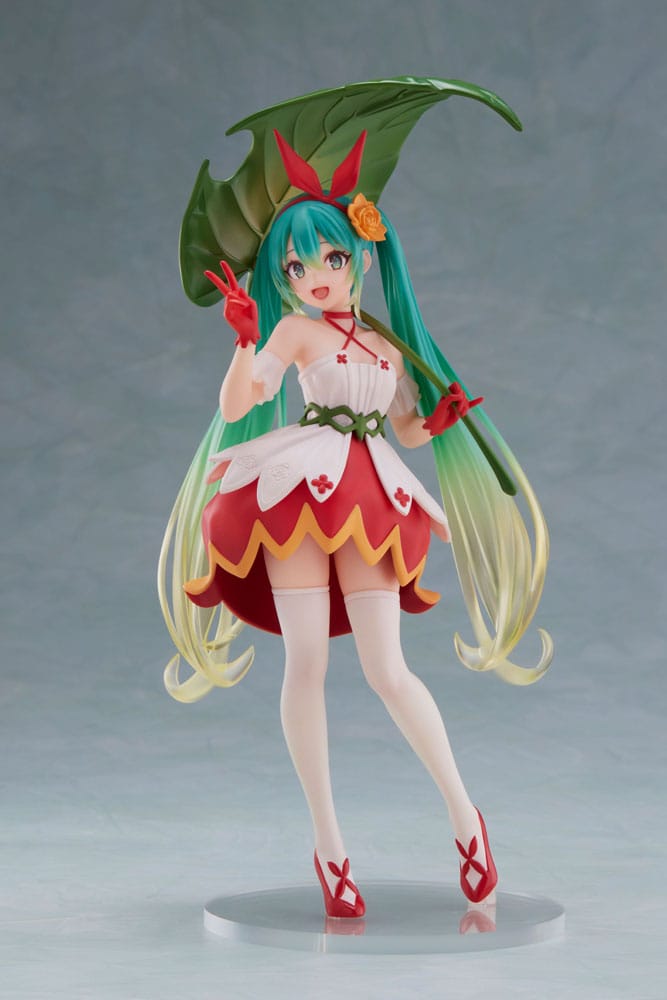 Hatsune Miku PVC Figur - Hatsune Miku Wonderland Figur Thumbelina 18 cm Taito Prize
