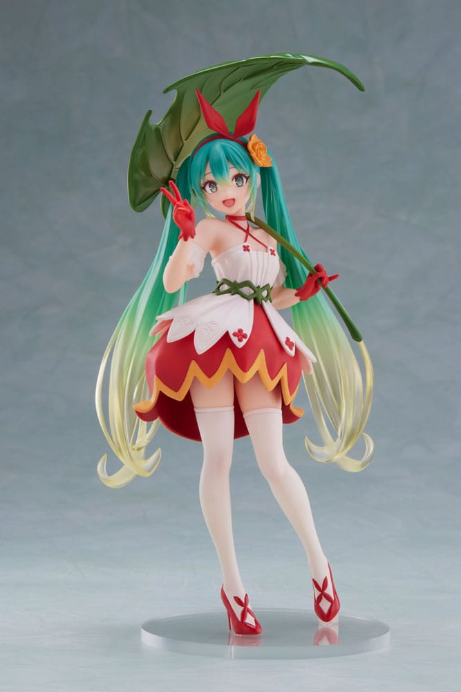 Hatsune Miku PVC Figur - Hatsune Miku Wonderland Figur Thumbelina 18 cm Taito Prize