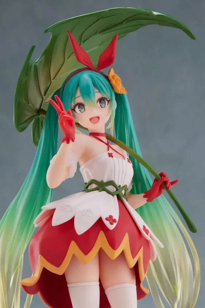 Hatsune Miku PVC Figur - Hatsune Miku Wonderland Figur Thumbelina 18 cm Taito Prize