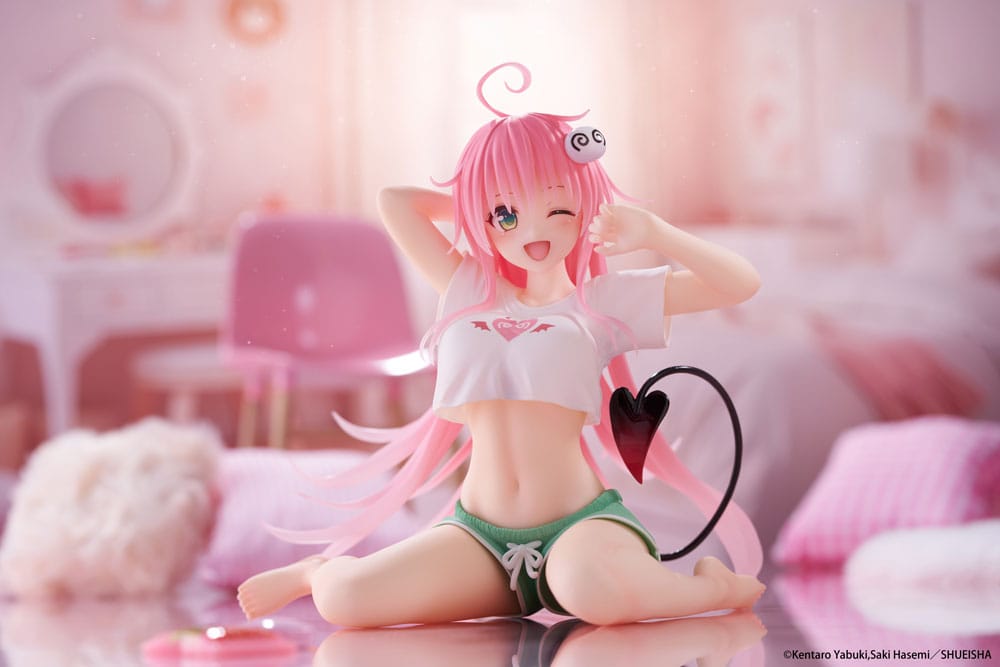 To Love-Ru Darkness PVC Figur - Desktop Cute Figure Lala Roomwear Ver. 13 cm Taito Prize