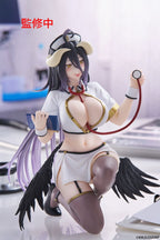 Overlord PVC Figur Desktop Cute Figure Albedo Nurse Ver. Renewal 13 cm Taito Prize
