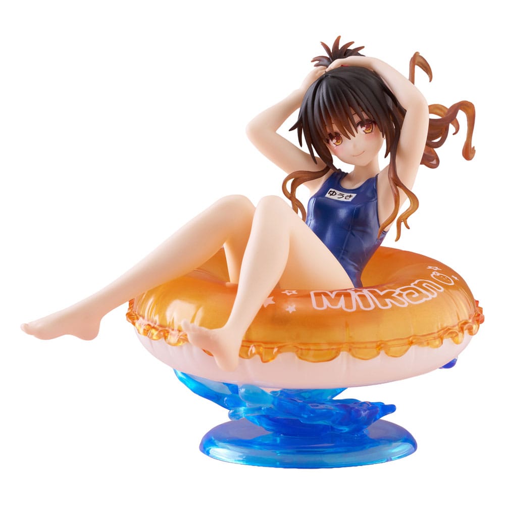 To Love-Ru Darkness Aqua Float Flicka PVC Figur Mikan Yuki 10 cm Taito Prize