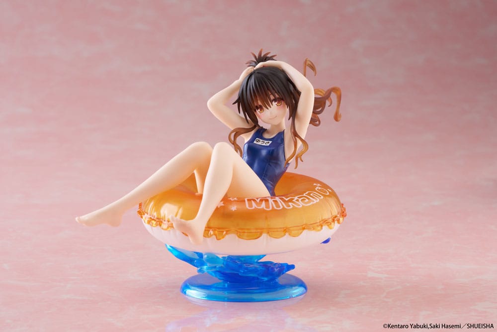 To Love-Ru Darkness Aqua Float Flicka PVC Figur Mikan Yuki 10 cm Taito Prize