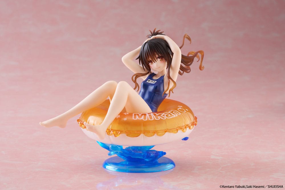To Love-Ru Darkness Aqua Float Flicka PVC Figur Mikan Yuki 10 cm Taito Prize
