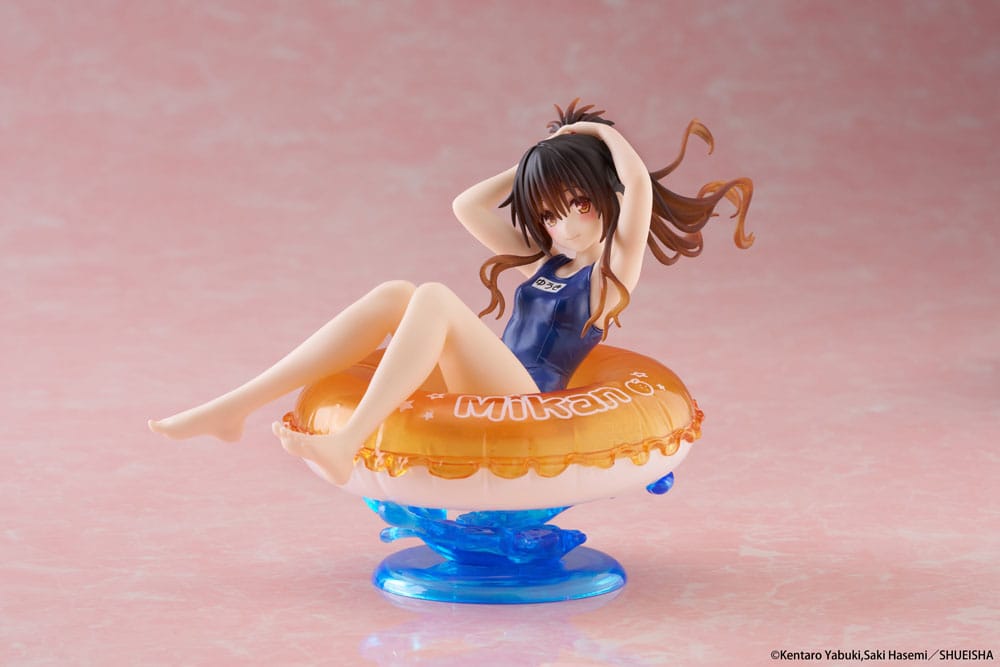 To Love-Ru Darkness Aqua Float Flicka PVC Figur Mikan Yuki 10 cm Taito Prize