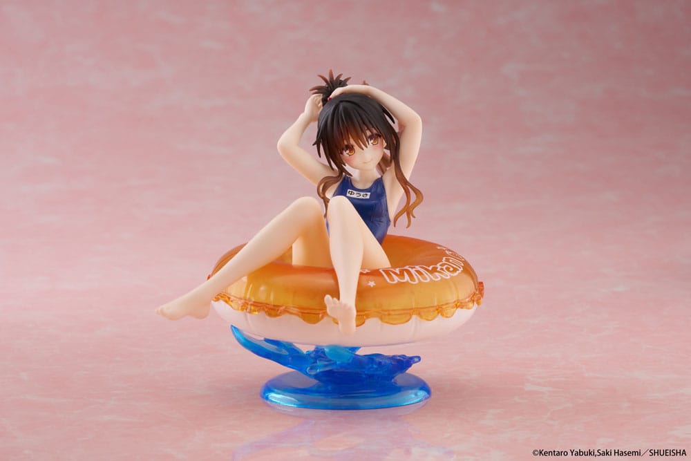 To Love-Ru Darkness Aqua Float Flicka PVC Figur Mikan Yuki 10 cm Taito Prize