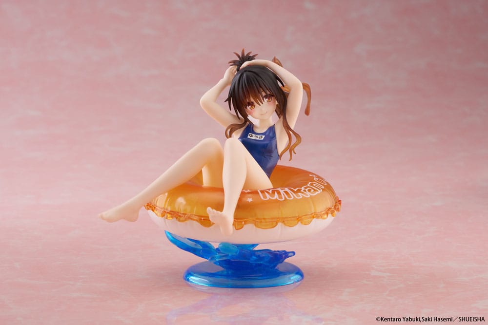 To Love-Ru Darkness Aqua Float Flicka PVC Figur Mikan Yuki 10 cm Taito Prize