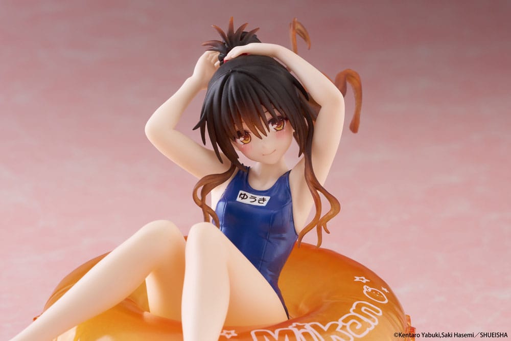 To Love-Ru Darkness Aqua Float Flicka PVC Figur Mikan Yuki 10 cm Taito Prize