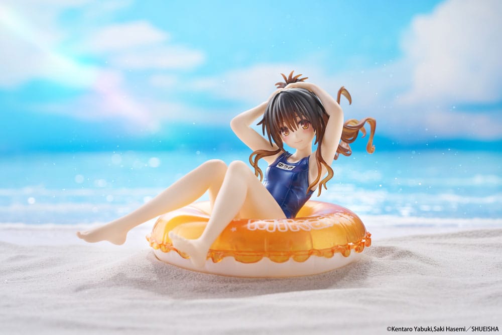 To Love-Ru Darkness Aqua Float Flicka PVC Figur Mikan Yuki 10 cm Taito Prize