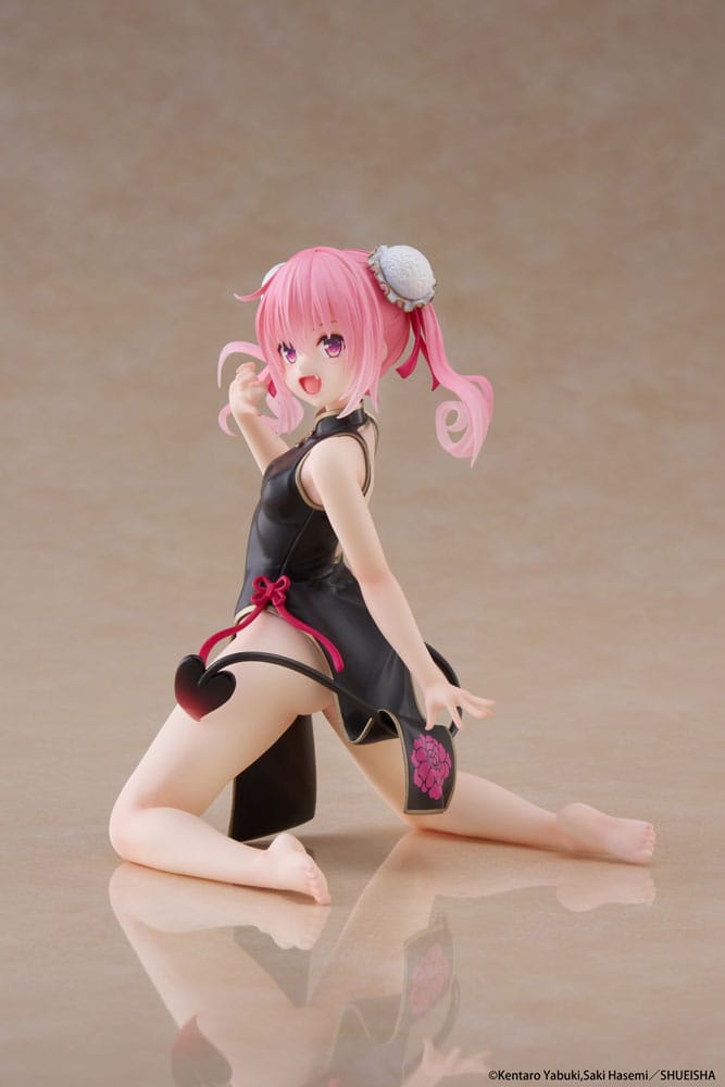 To Love-Ru PVC Figur Desktop Cute Figure Nana (China Dress Ver.) 13 cm Taito Prize