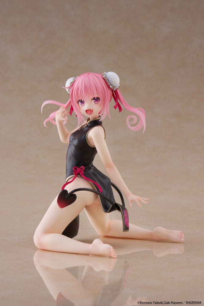 To Love-Ru PVC Figur Desktop Cute Figure Nana (China Dress Ver.) 13 cm Taito Prize
