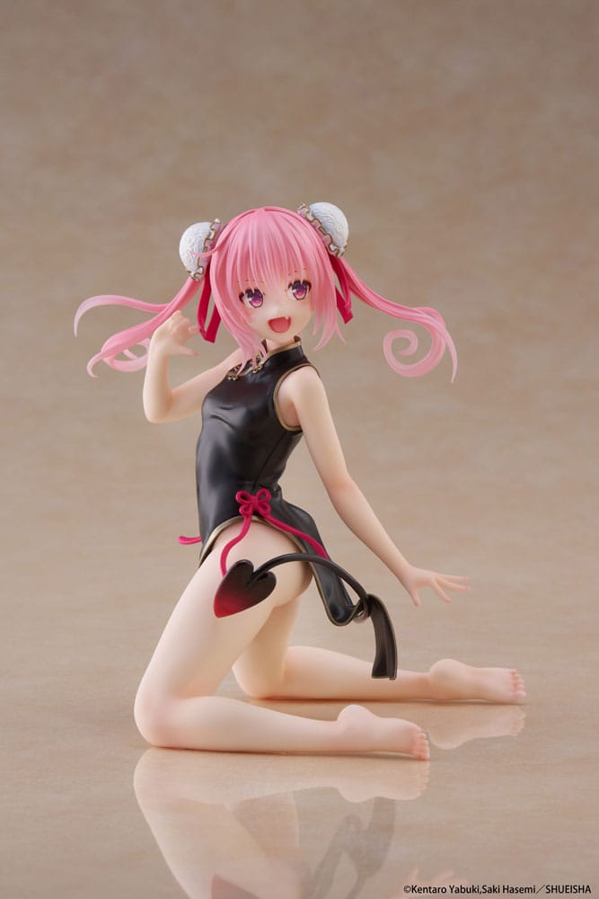 To Love-Ru PVC Figur Desktop Cute Figure Nana (China Dress Ver.) 13 cm Taito Prize