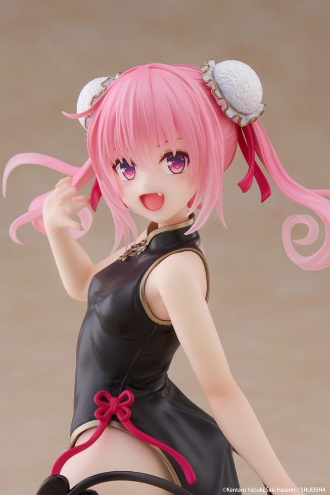 To Love-Ru PVC Figur Desktop Cute Figure Nana (China Dress Ver.) 13 cm Taito Prize