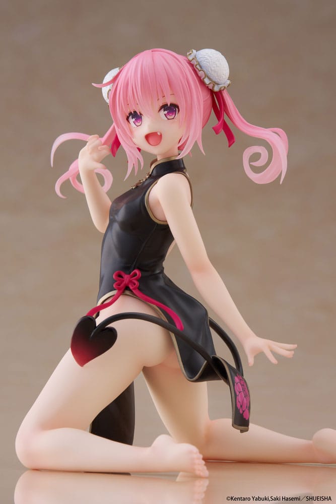 To Love-Ru PVC Figur Desktop Cute Figure Nana (China Dress Ver.) 13 cm Taito Prize