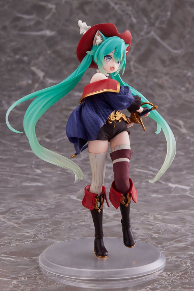 Hatsune Miku PVC Figur Hatsune Miku Wonderland Puss in Boots 18 cm Taito Prize