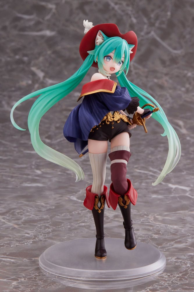 Hatsune Miku PVC Figur Hatsune Miku Wonderland Puss in Boots 18 cm Taito Prize
