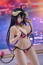 Overlord PVC Figur Desktop Cute Figure Albedo Cow-Print Swimsuit Ver. Renewal 13 cm Taito Prize