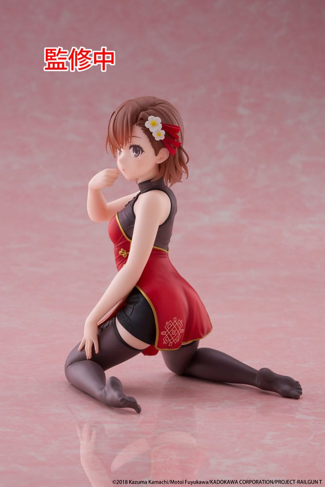 A Certain Scientific Railgun PVC Figur Mikoto Misaka Chinese Dress Ver. 13 cm Taito Prize