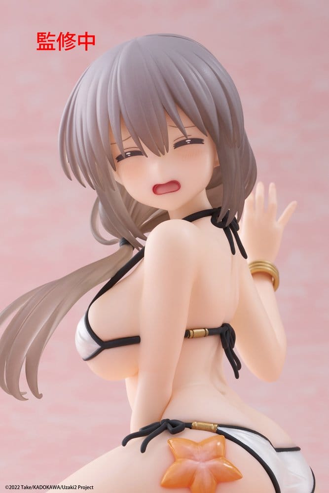Uzaki-chan Wants to Hang Out! PVC Figure Desk Figure Cute Figure Tsuki Uzaki (Swimsuit Ver.) 13 cm