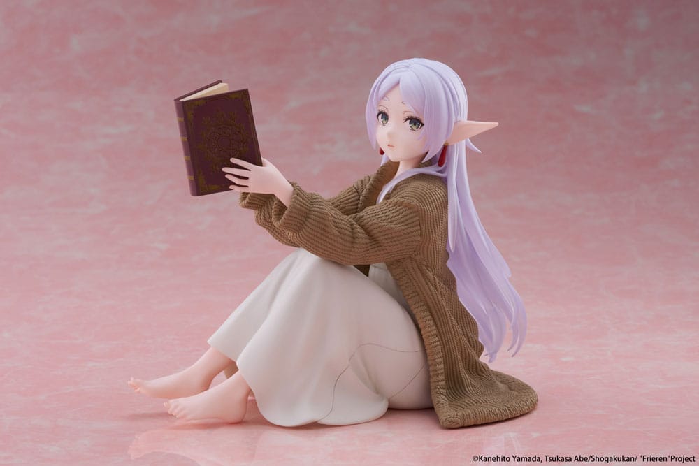 Frieren: Beyond Journey's End PVC Figur Desktop Cute Figure Frieren Roomwear Ver. 13 cm Taito Prize