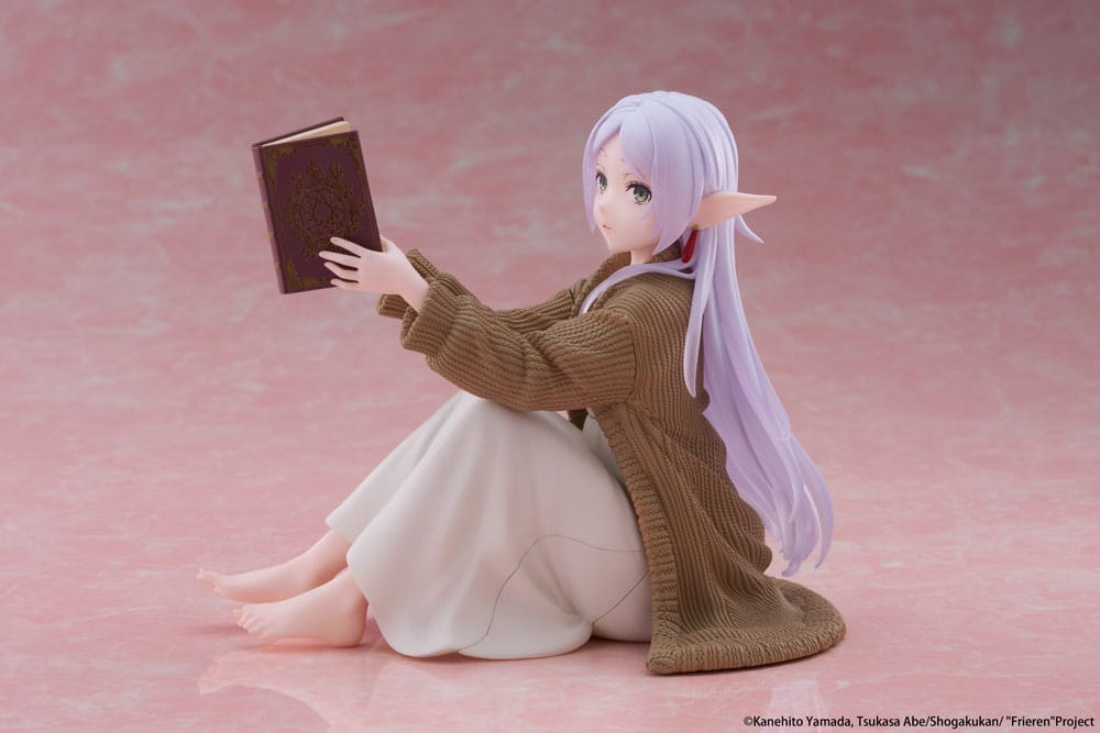 Frieren: Beyond Journey's End PVC Figur Desktop Cute Figure Frieren Roomwear Ver. 13 cm Taito Prize