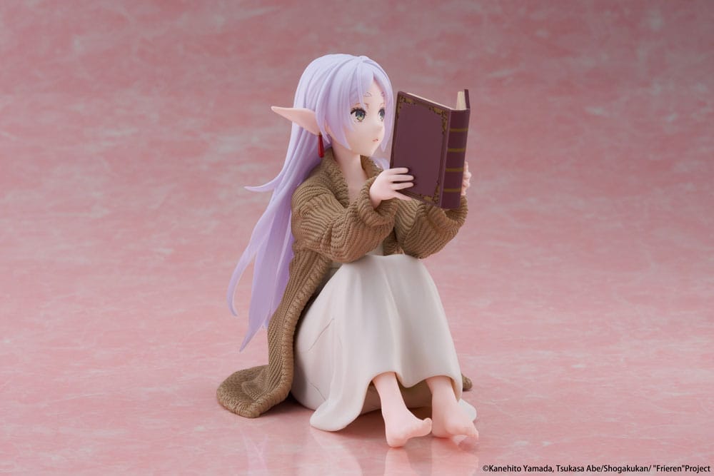 Frieren: Beyond Journey's End PVC Figur Desktop Cute Figure Frieren Roomwear Ver. 13 cm Taito Prize