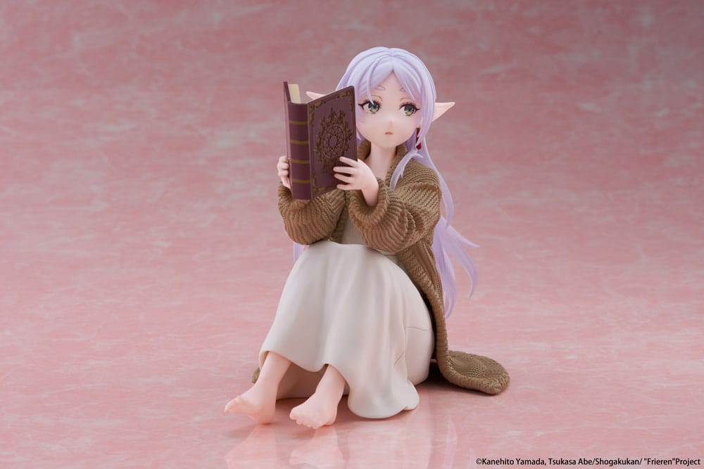 Frieren: Beyond Journey's End PVC Figur Desktop Cute Figure Frieren Roomwear Ver. 13 cm Taito Prize