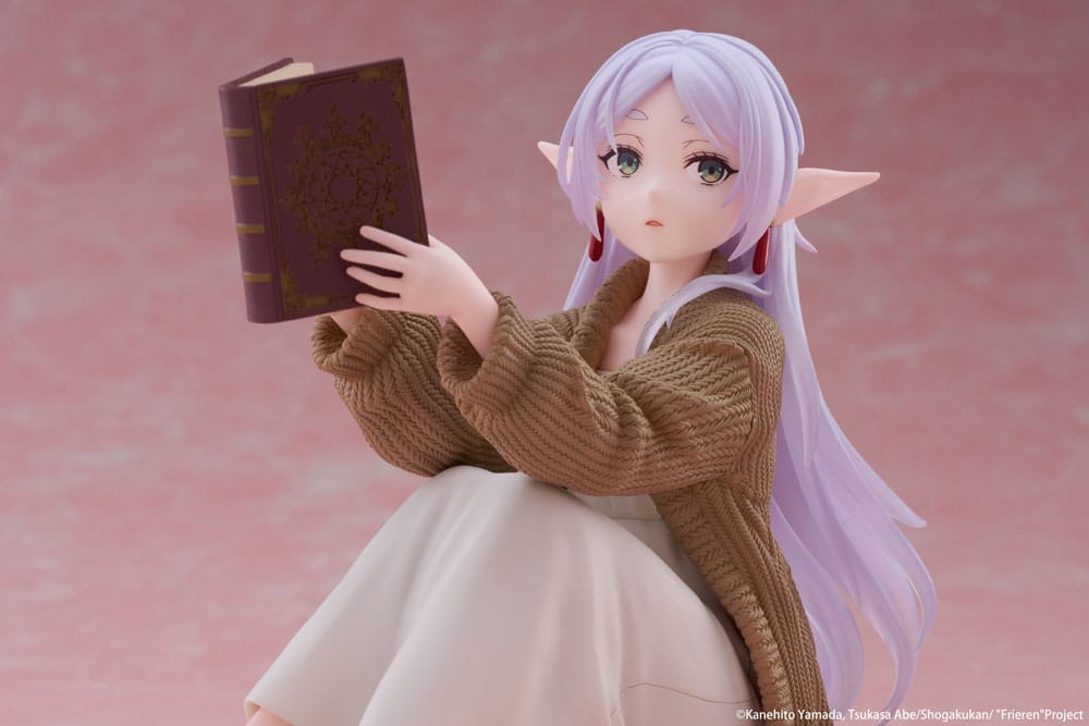 Frieren: Beyond Journey's End PVC Figur Desktop Cute Figure Frieren Roomwear Ver. 13 cm Taito Prize