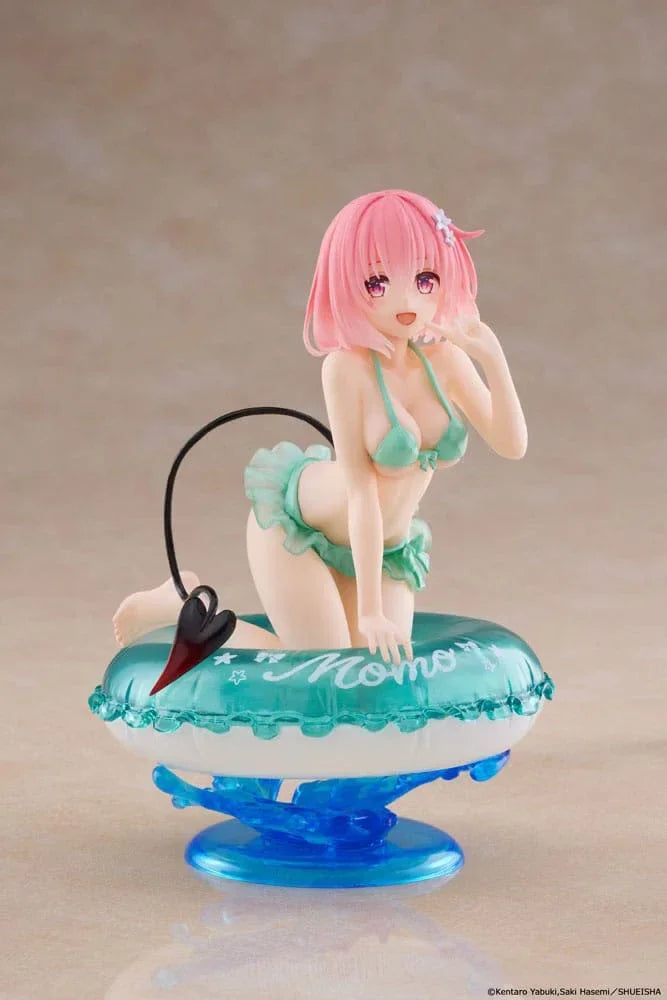 To Love-Ru Darkness PVC Figur Aqua Float Girls Darkness Momo 10 cm Taito Prize