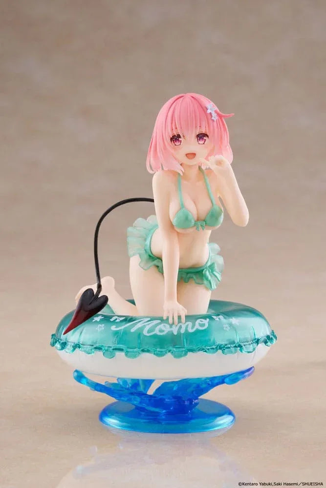 To Love-Ru Darkness PVC Figur Aqua Float Girls Darkness Momo 10 cm Taito Prize