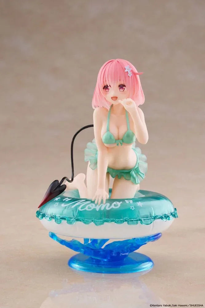 To Love-Ru Darkness PVC Figur Aqua Float Girls Darkness Momo 10 cm Taito Prize