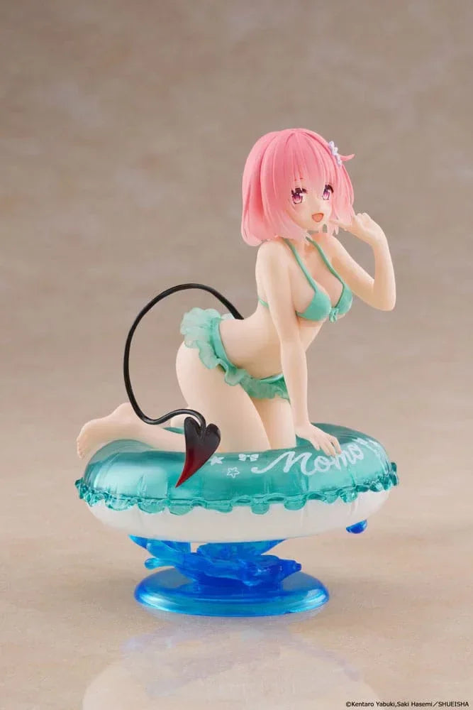 To Love-Ru Darkness PVC Figur Aqua Float Girls Darkness Momo 10 cm Taito Prize
