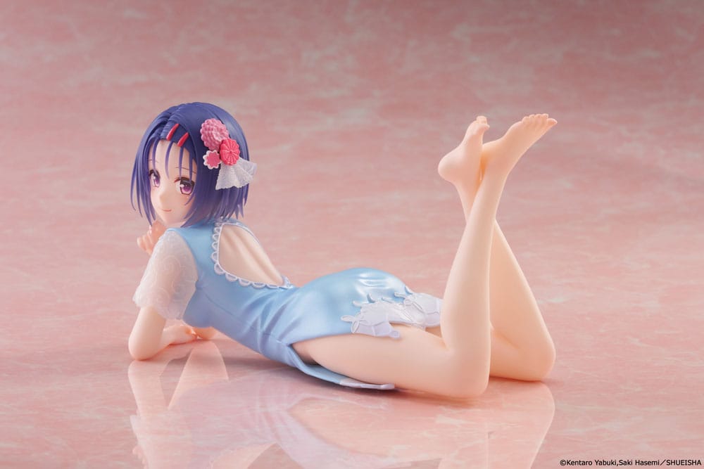 To Love-Ru Darkness PVC Figur Skrivbord Söt Figur Haruna Sairenji (Kina Klädd Version) 13 cm Taito Prize