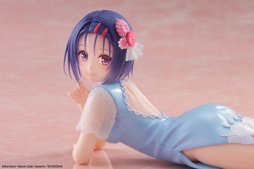 To Love-Ru Darkness PVC Figur Skrivbord Söt Figur Haruna Sairenji (Kina Klädd Version) 13 cm Taito Prize