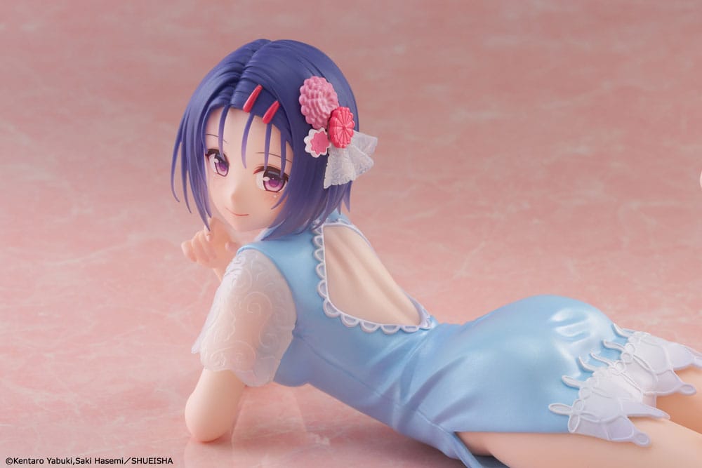 To Love-Ru Darkness PVC Figur Skrivbord Söt Figur Haruna Sairenji (Kina Klädd Version) 13 cm Taito Prize