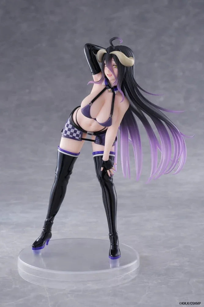 Overlord Coreful PVC Figur Albedo Grid Girl Ver. 18 cm