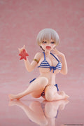 Uzaki-chan vill hänga! Skrivbordsfigur söt PVC Hana Uzaki (badkläder version) 13 cm