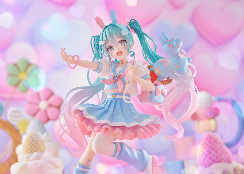 Hatsune Miku x RODY Nyligen Skriven Taito Kuji Online PVC Figur Hatsune Miku 18 cm Taito Prize