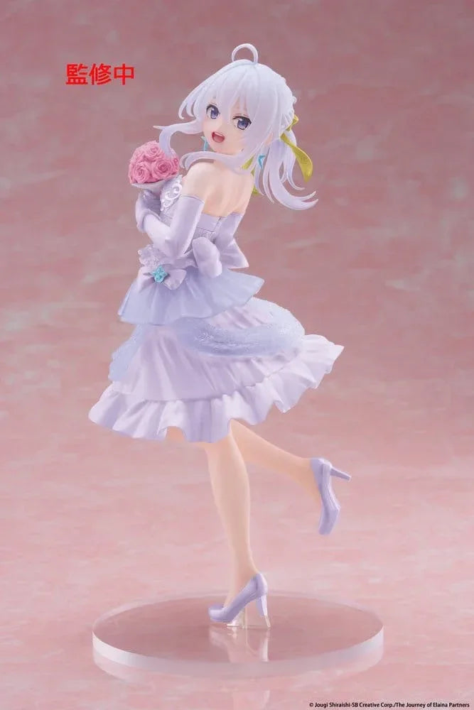Vandrande Häxa: Elainas Resa PVC Figur Coreful Figur Elaina Klänning Ver. Förnyelse 18 cm Taito Prize