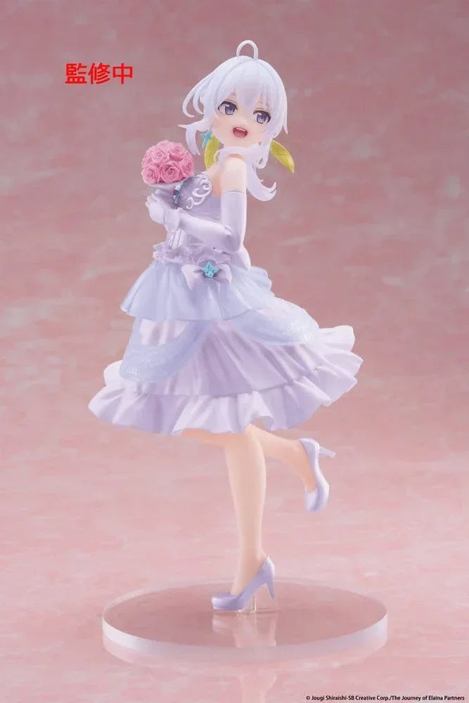 Vandrande Häxa: Elainas Resa PVC Figur Coreful Figur Elaina Klänning Ver. Förnyelse 18 cm Taito Prize
