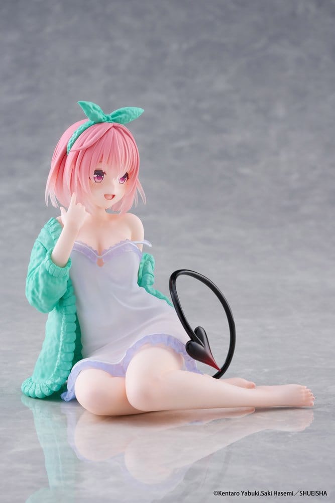 To Love-Ru Skrivbordsfigur Momo i Söt PVC (Roomwear-version) 13 cm