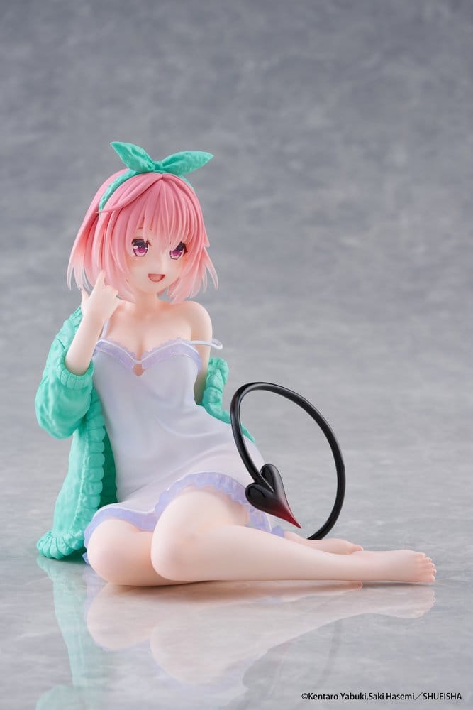 To Love-Ru Skrivbordsfigur Momo i Söt PVC (Roomwear-version) 13 cm