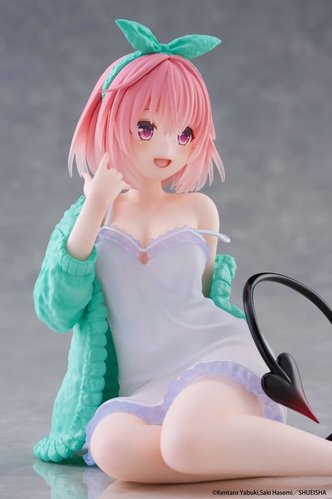 To Love-Ru Skrivbordsfigur Momo i Söt PVC (Roomwear-version) 13 cm