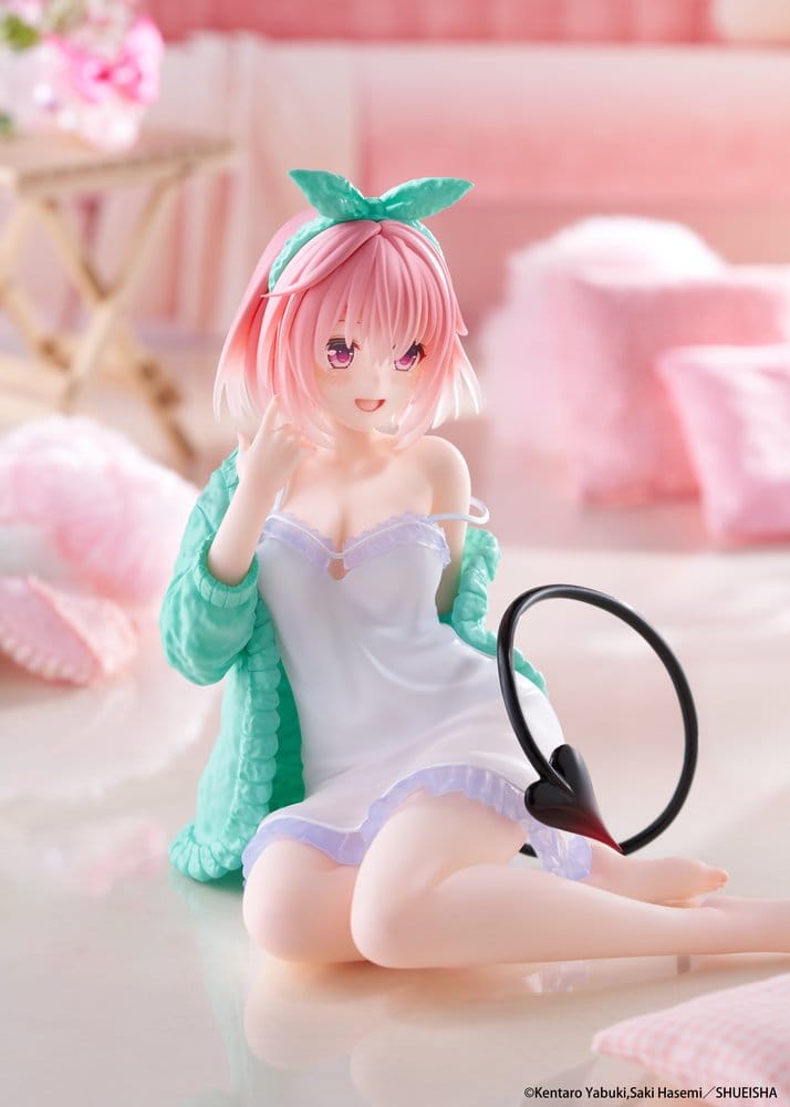 To Love-Ru Skrivbordsfigur Momo i Söt PVC (Roomwear-version) 13 cm