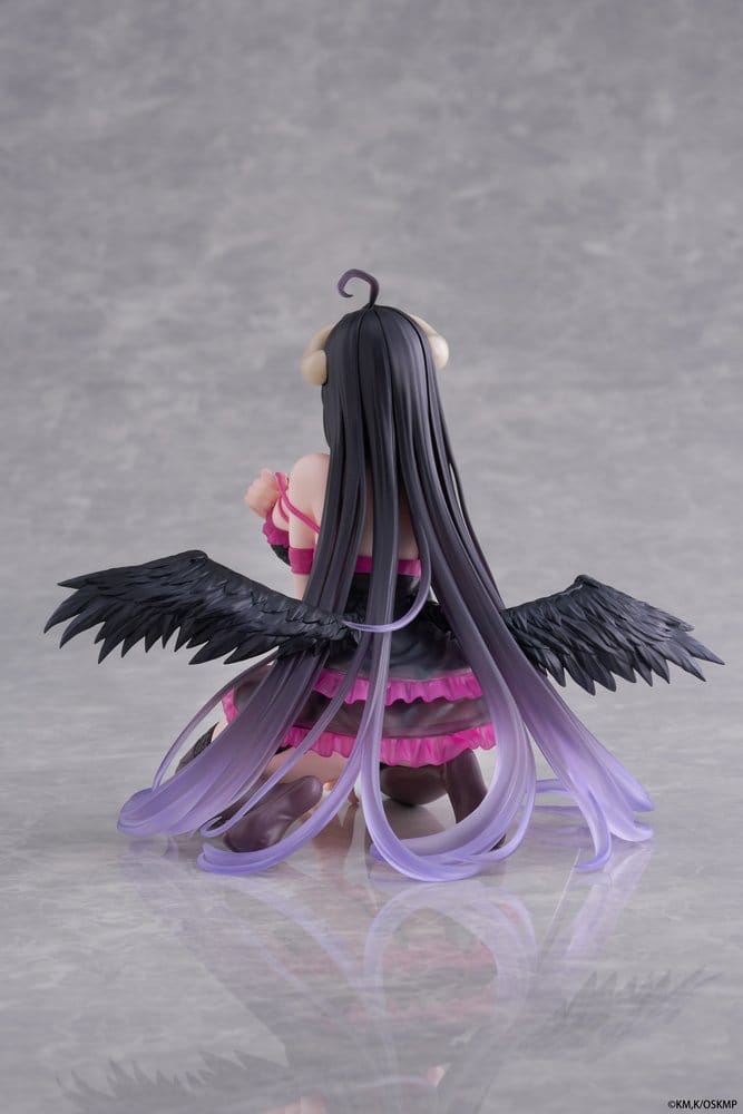 Overlord Desktop Figure Cute PVC Albedo (Negligee version) 13 cm