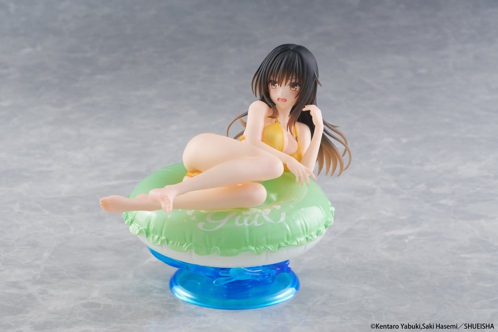 To Love-Ru Aqua Float Girls PVC-figur Yui Kotegawa 10 cm